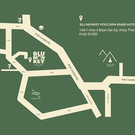 Blu Monkey Pooltara Krabi Hotel & Villas Pet Friendly Экстерьер фото